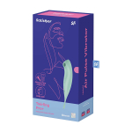 Мятный вибромассажер 22,2см Satisfyer Twirling Pro+