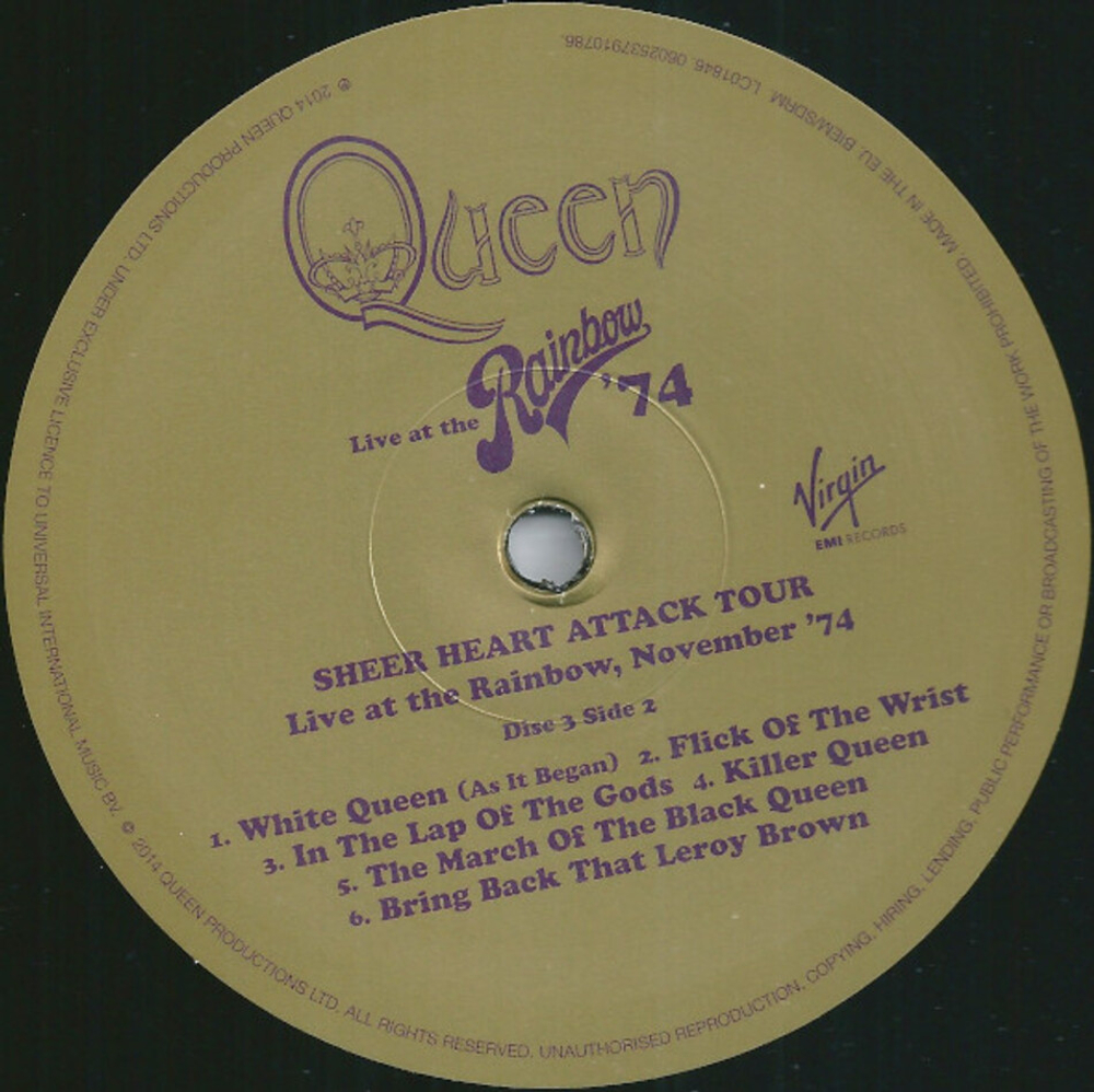 Queen / Live At The Rainbow '74 (Limited Edition)(4LP)