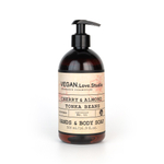 Мыло жидкое парфюмированное для рук и тела VEGAN.Love.Studio "Cherry, Almond, Tonka Beans", 500 мл