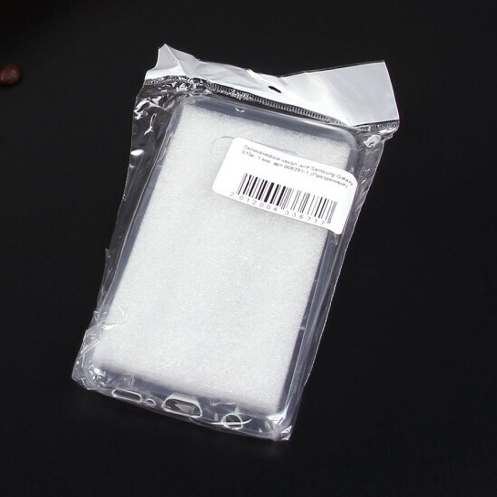 Силиконовый чехол для Samsung Galaxy S10e, 1 мм, 008291-1 Прозрачный