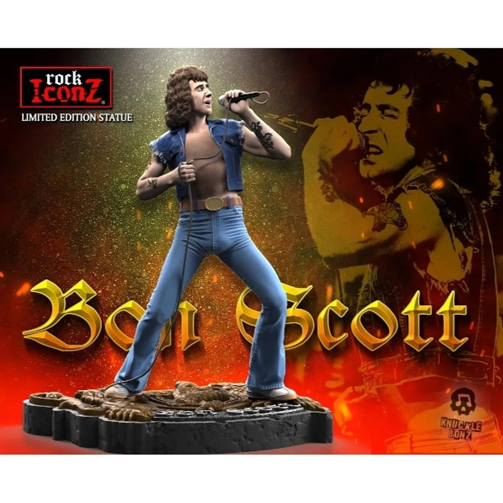 AC/CD Bon Scott Rock Iconz Statue