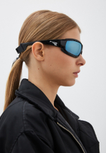 Спортивные очки LiP Typhoon / Gloss Black - Black / Zeiss / PA Polarized / Super Blue Violet Lens