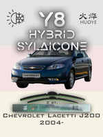 Щетки стеклоочистителя HUOYE Y8 550/475 мм на Chevrolet Lacetti | Hook/J-Hook