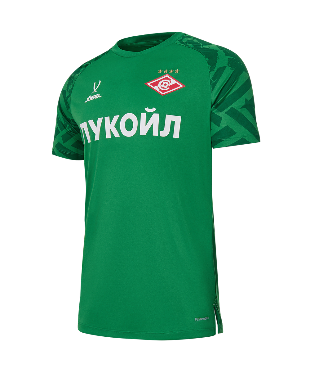 Футболка вратарская Jögel PREMIER PerFormDRY Spartak GK Jersey Green, зеленый