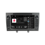 Установочный комплект для PEUGEOT 408 2012+, 308 2008-2014, RCZ 2010-2015 серый  KUBERG MKD-7047G-P5