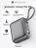 Внешний аккумулятор Gurdini Flow Power (CCC) 10000 mAh 20W ( built-in cables) USB-C/Lightning Dark Gray