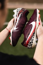 Бутсы Nike Zoom Mercurial Vapor 16 Elite FG - бордовый