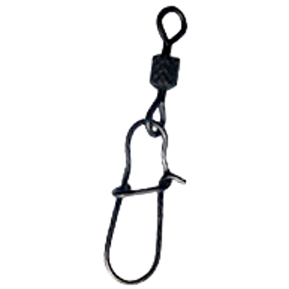 Вертлюг с карабином Hanzo DS-3004 №08 12кг 10шт
