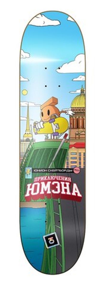 Дека для скейтборда Юнион UMAN, 8.25x31.75