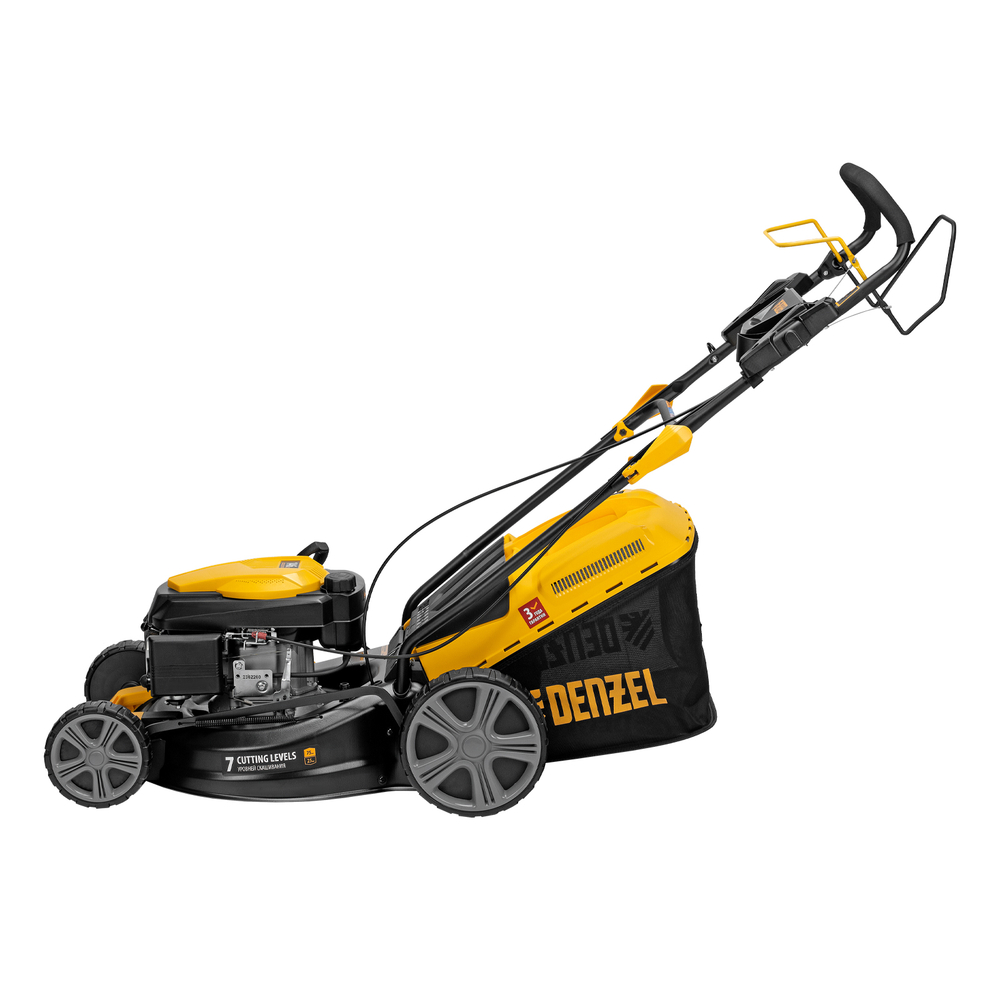 Газонокосилка Denzel GLD-460SP 4.5л.с. 46см 25-75мм 50л 7 ур.