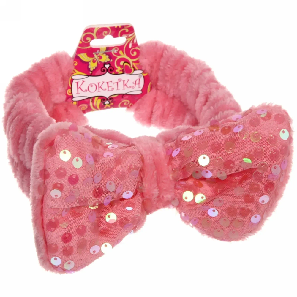 Повязка на голову «Beauty - Star», микс 6 цветов, 17,5*5см ( упаковка белый ZIP пакет )
