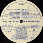 Elton John ‎– The Very Best Of Elton John 2LP (Европа 2014г.)
