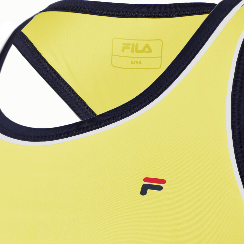 Женская теннисная майка Fila Jodie Tank Top Women - Yellow