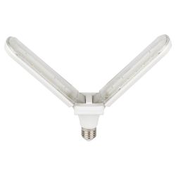 Фитолампа для растений светодиодная ЭРА GREEN LINE ФИТО-20W-PFR-E27-GR 2-х лепестковая полного спектра 20 Вт Е27 | Фитолампы Е27