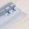 Швабра для мытья пола плоская Доляна, 2 насадки из микрофибры 42×13 см, телескопическая стальная ручка 83-125 см, цвет МИКС