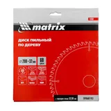 Пильный диск по дереву, 200 х 32 мм, 60 зубьев, кольцо 30/32 Matrix Professional — фото 5