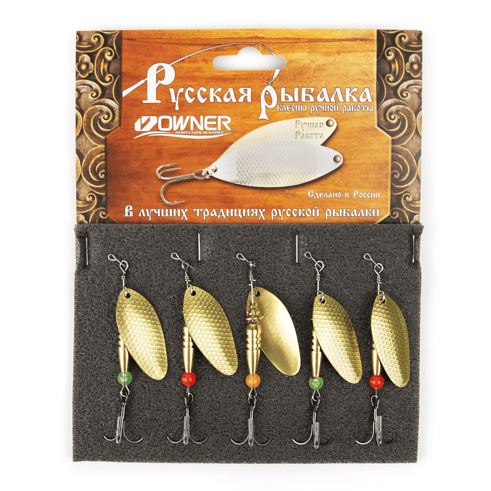 Блесна вертушка "Русская рыбалка" Мира 4 (14гр)