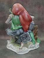 Статуэтка. Фарфор. Пират. Capodimonte. Италия