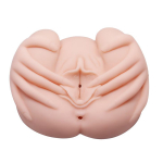 Виброастурбатор-вагина 21х22,5х10см с руками поверх Baile Crazy Bull BM-009022Z-1