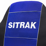 Чехлы Sitrak MAX; SITRAK C7H с 2024 г (полиэфир, черный, синяя вставка)