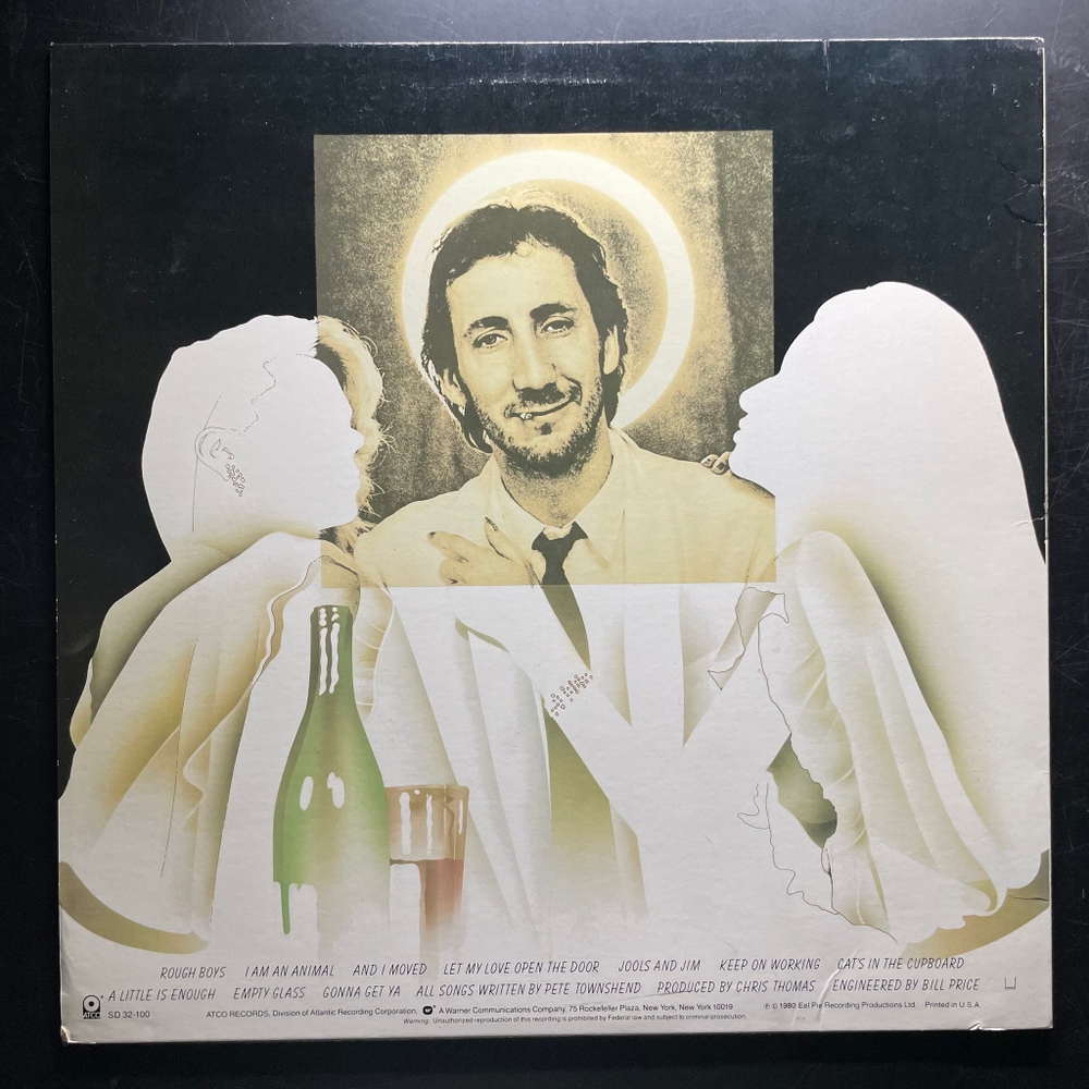 Pete Townshend ‎– Empty Glass (США 1980г.)