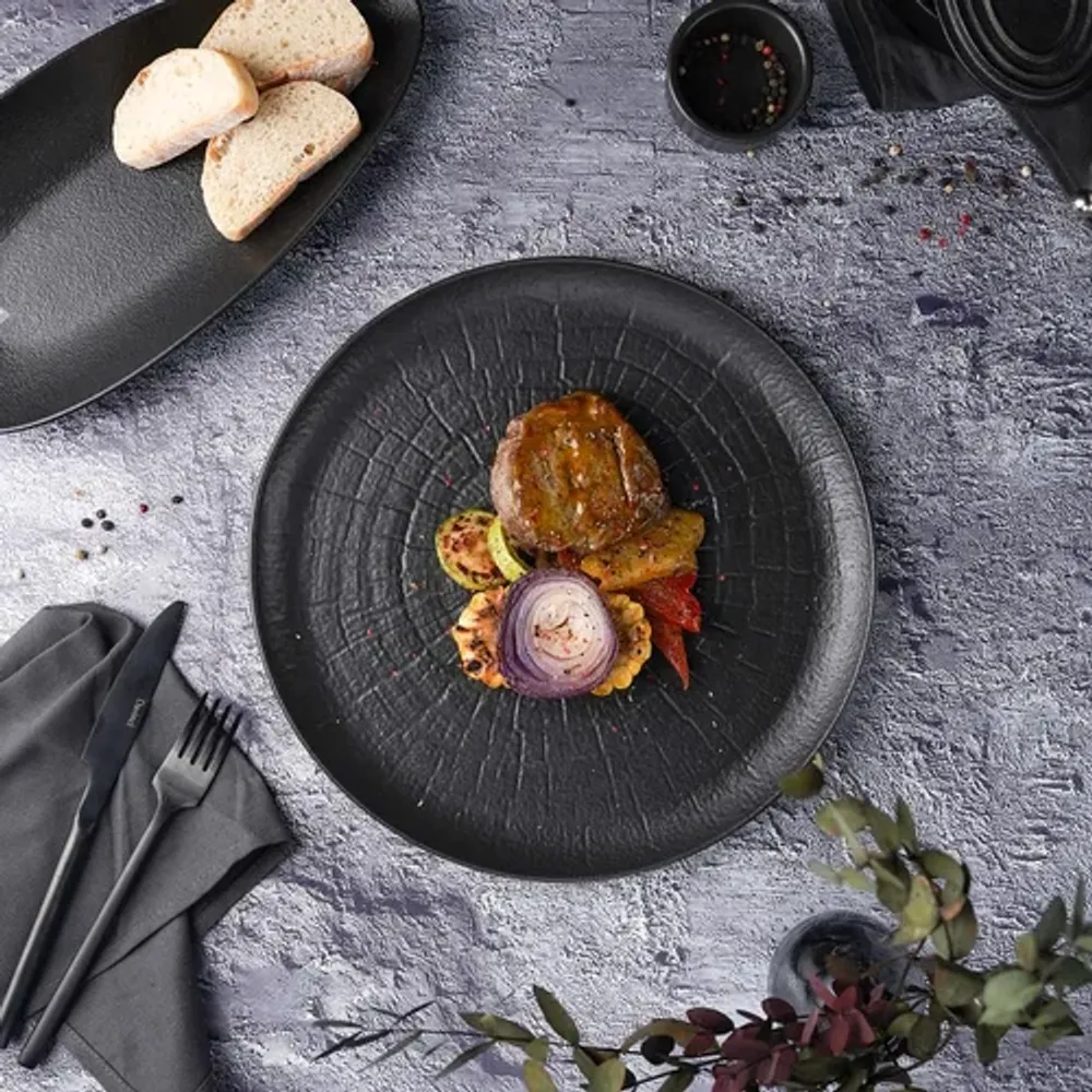 Тарелка d 29,5 см Black Raw Stellar P.L. Proff Cuisine [3]
