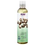 NOW Foods, Solutions, органическое касторовое масло, 237 мл (8 жидк. унций)