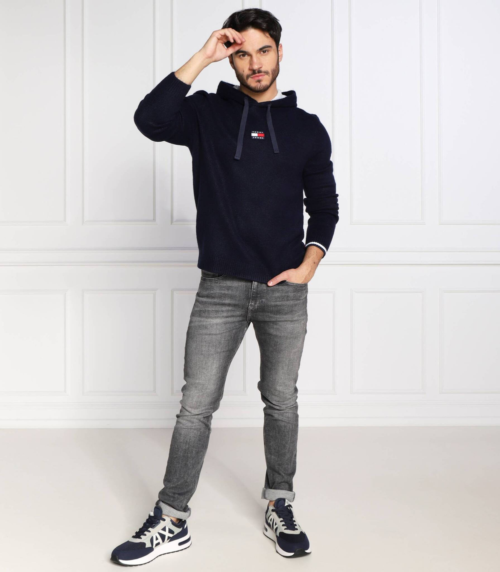 Худи Tommy Jeans - темно-синий(DM0DM15067)