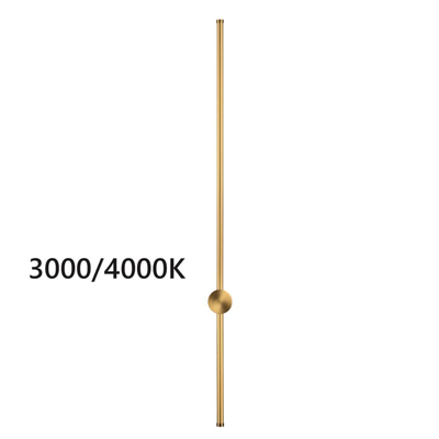 4335/18WGP HIGHTECH ODL23 275 золото Настенный светильник IP20 LED 18W 849Лм 3000K/4000K (перекл. ч/з тумблер на драйвере) FILLINI