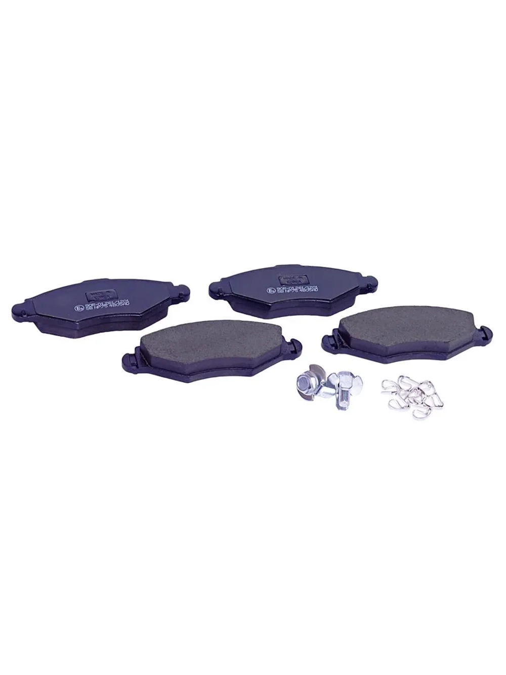 Колодки тормозные PEUGEOT 206 (01-) передние (без АБС) (4шт.) SANGSIN