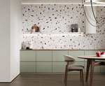 Laparet Terazzo Bianco Матовый Карвинг 60x60