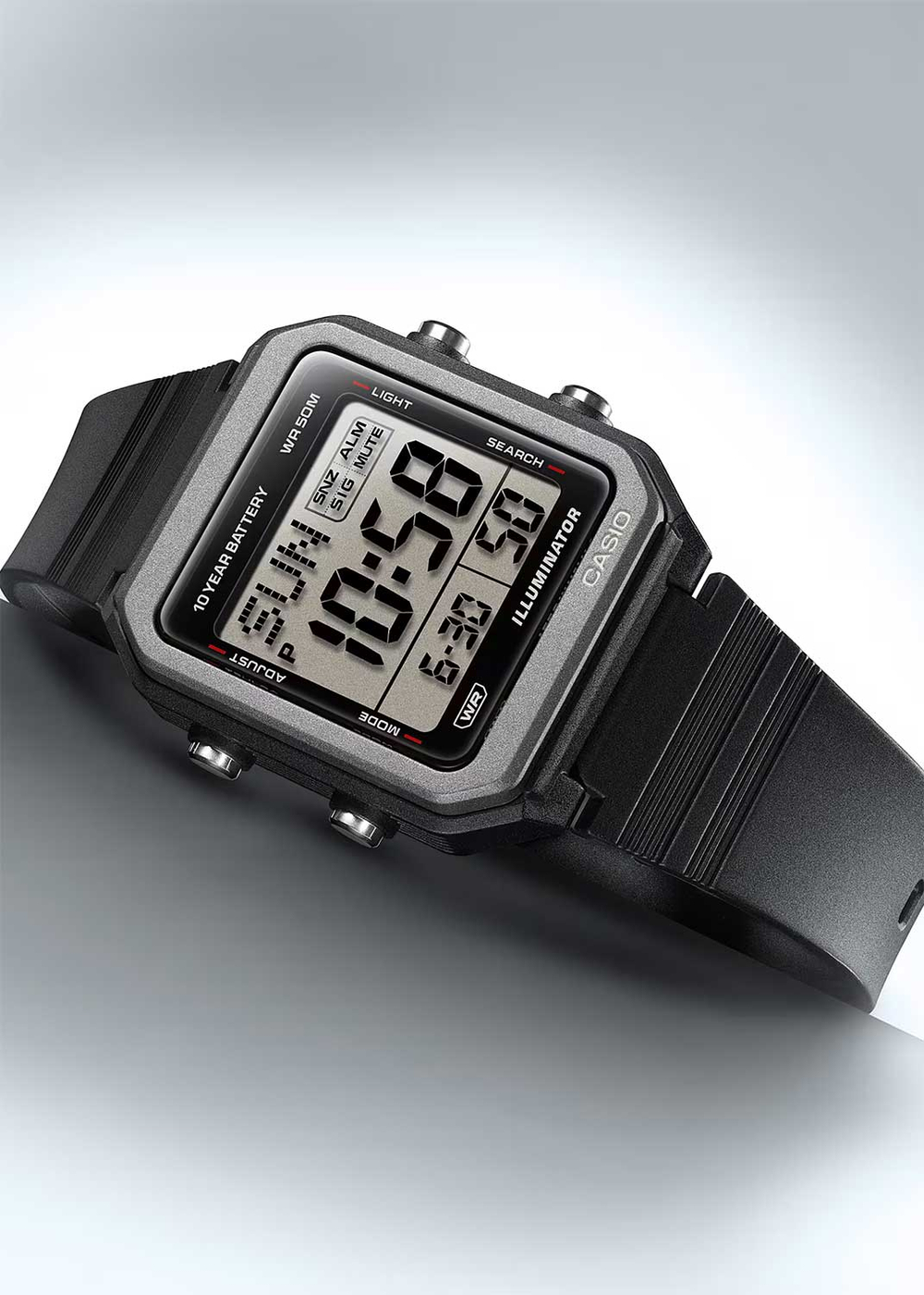 Часы Casio W-221H-1A