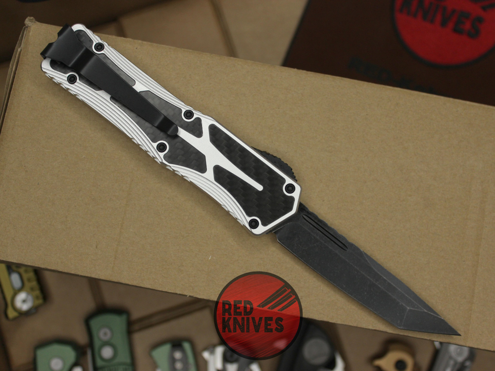 Нож Heretic Knives Colossus T/E - светлая рукоять , темный танто клинок