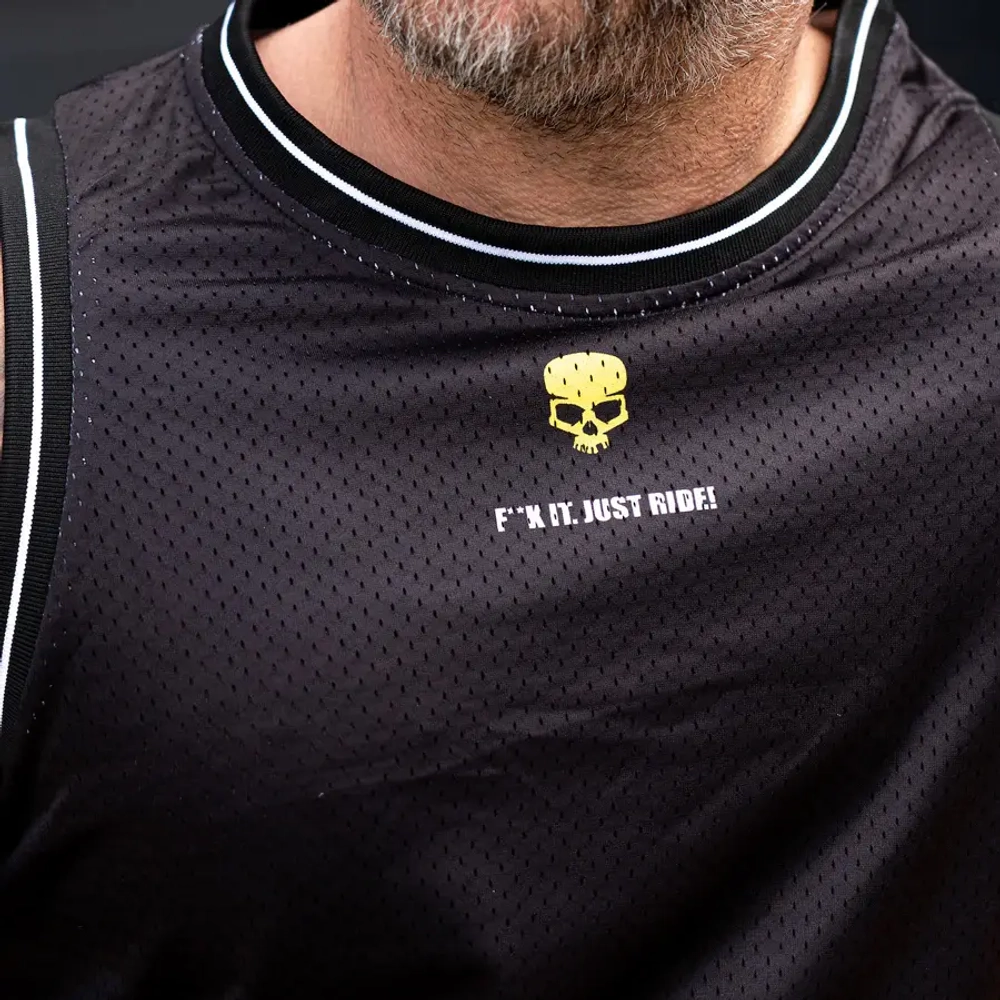 Майка Sleeveless Rascal Jersey black/yellow BOBHEAD