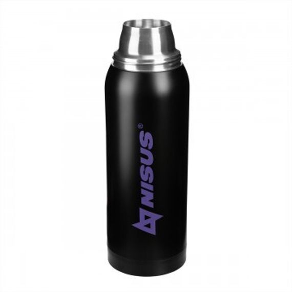 Термос NISUS 1000ML N.TM-046-LW  Волк (2 крышки-кружки)