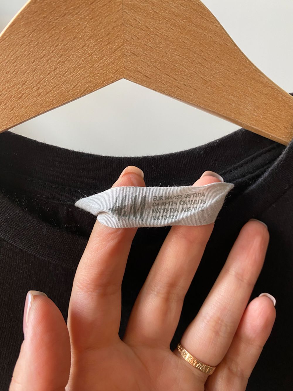 Хлопковый топ H&M, 152
