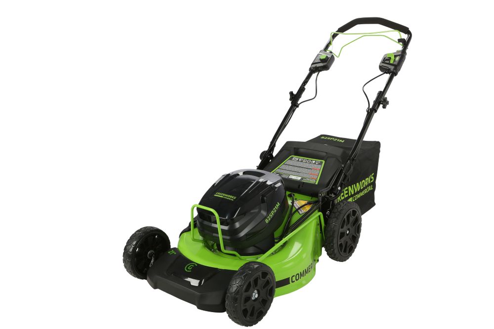 Аккумуляторная самоходная газонокосилка Greenworks GC82LM51SP2K5, 2515907UB.82v, 51 см, АКБ 5 А·ч и ЗУ