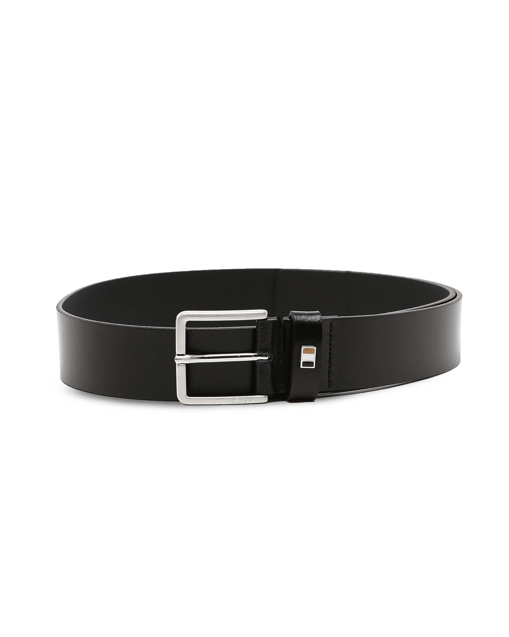 кожаный ремень ther-flag-e_sz35 BOSS BLACK - черный(50486839)