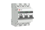 Автоматический выключатель EKF mcb4763-3-20C-pro, 3 полюса, 20 A, тип C, 4,5 kA