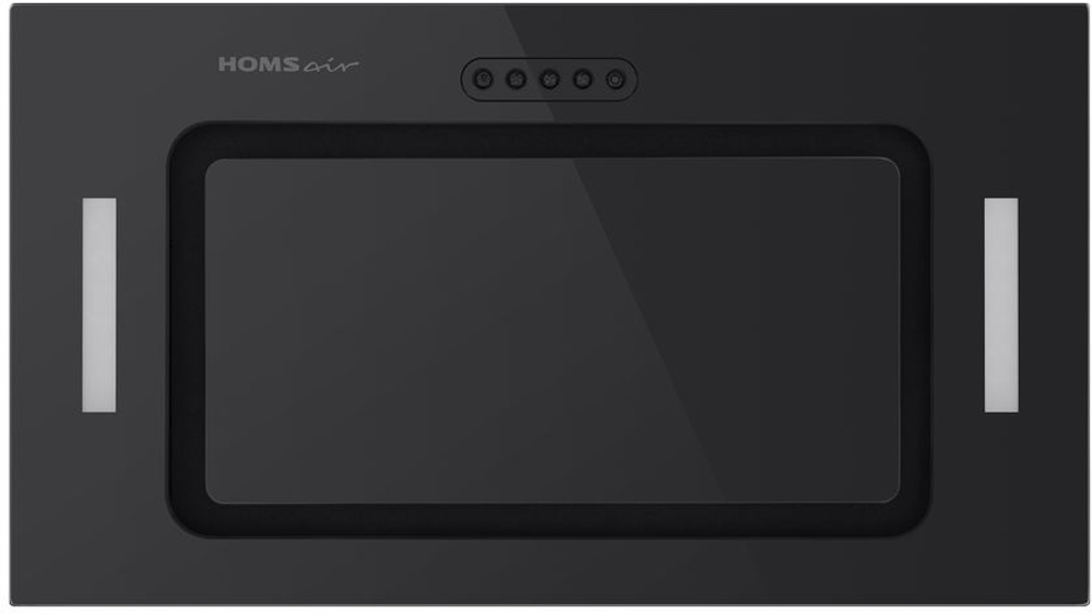 HOMSAir CROCUS PUSH 52 Glass Black