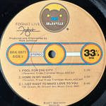 Foghat ‎– Live (США 1977г.)