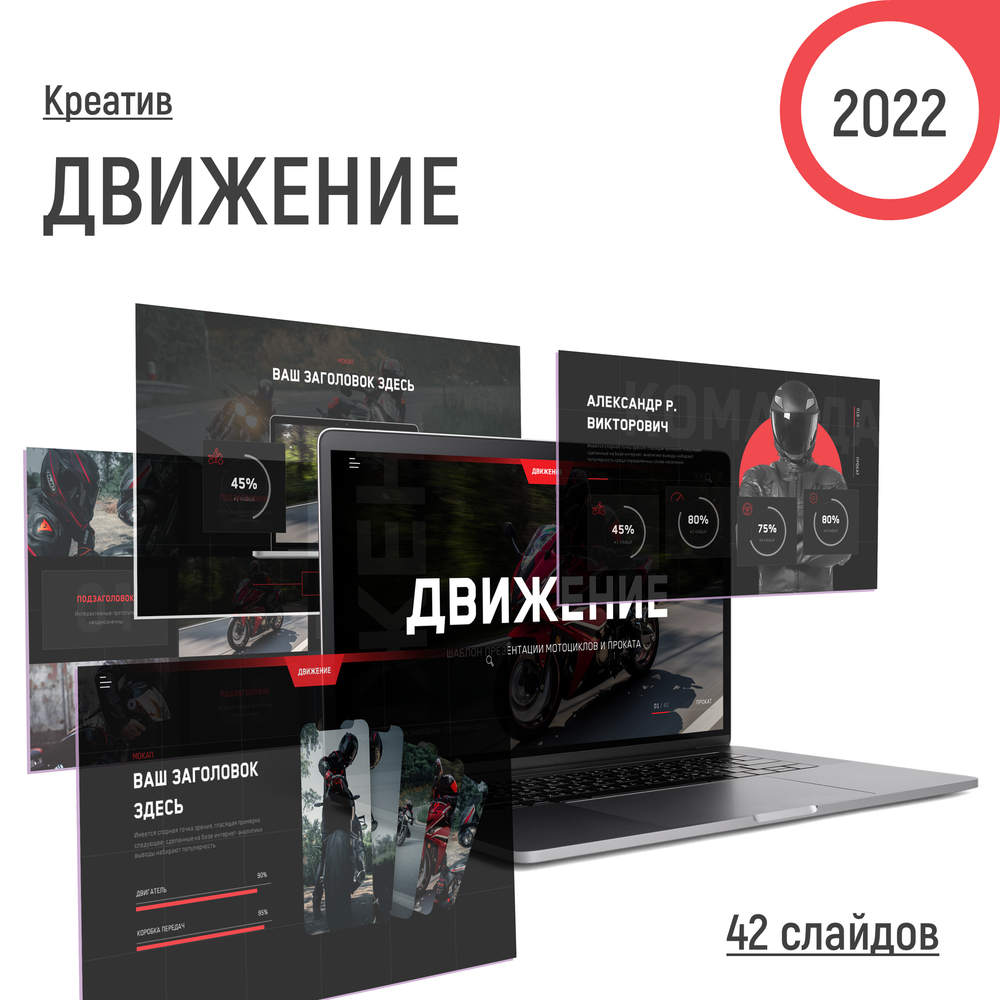 "Энергичный" шаблон, 2022