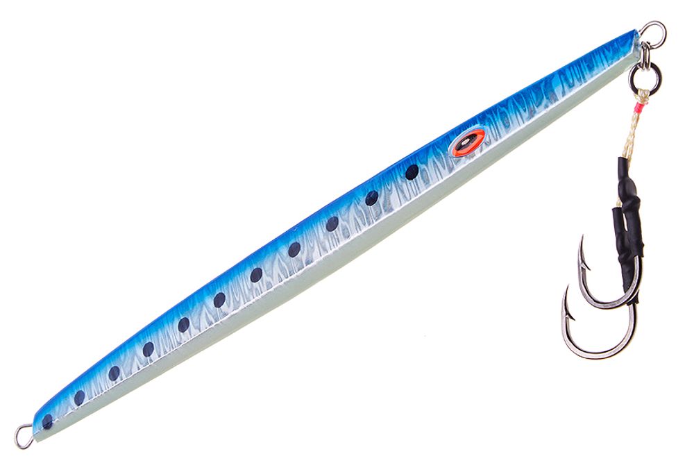 Пилькер ASARI Salty Hunter 300гр #01 sardine/blue