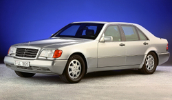 Порог Mercedes S-klasse W140 1991-1998 (1мм)