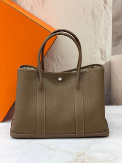 Сумка Hermes Garden Party 36 цвета хаки