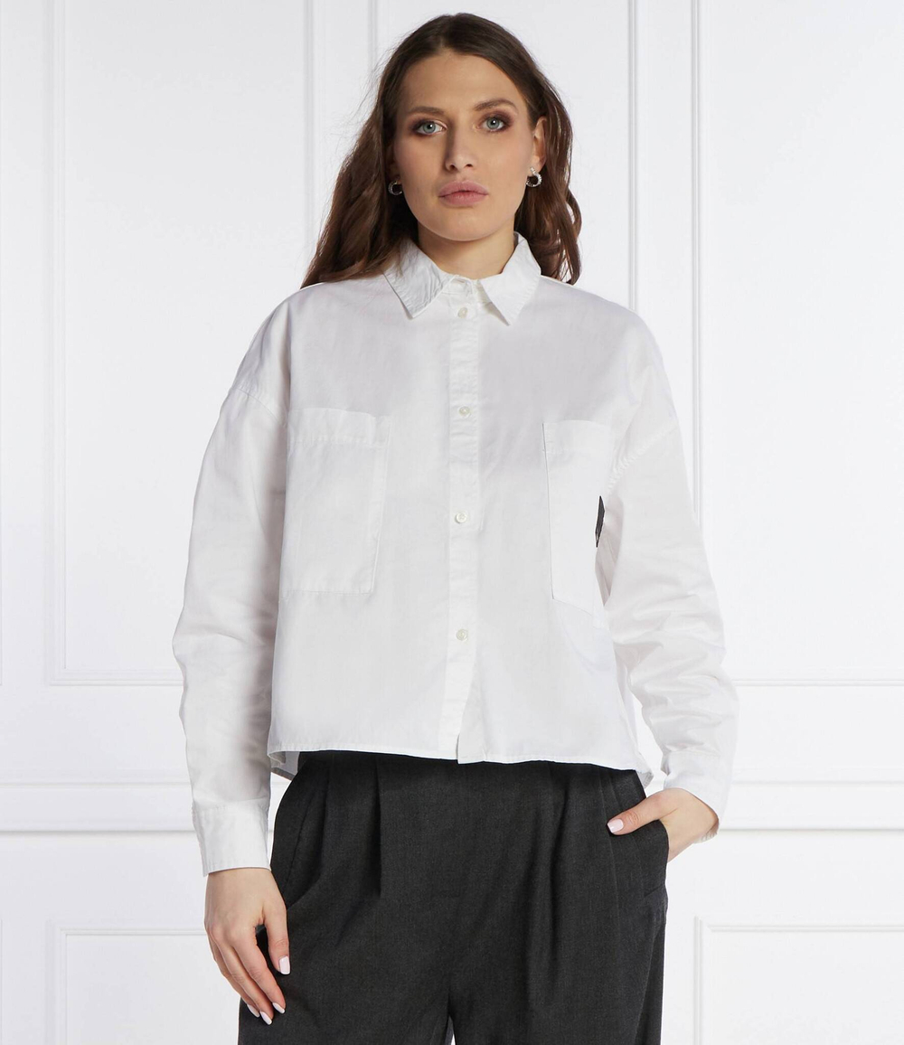 Рубашка Armani Exchange x mixmag Armani Exchange - белый(3DYC48 YN6RZ)