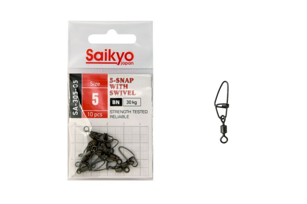 Вертлюг с застежкой Saikyo SA-305