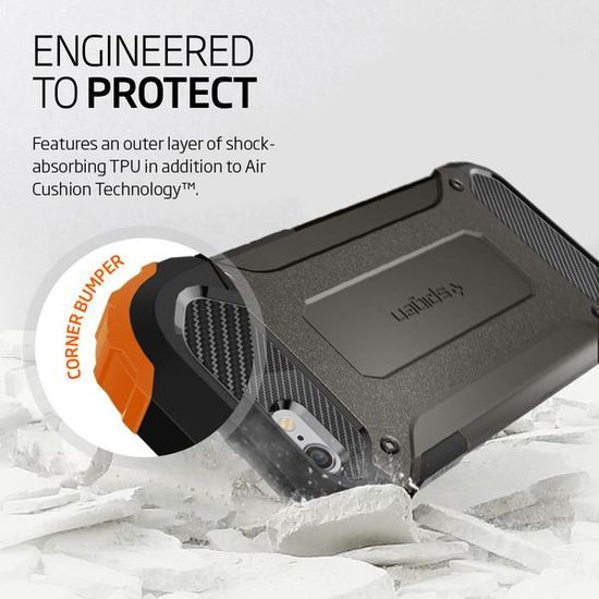 Sgp Spigen Case Tough Armor Tech Metal State SGP11743 - Противоударная накладка для iPhone 6 / 6S