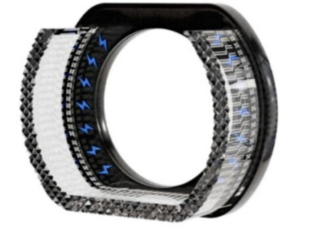 5D angel eyes U type 3.0 дюйма, Белый цвет (комплект, 2шт)