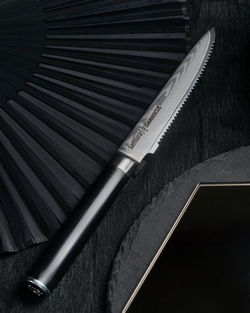 Нож кухонный для томатов 12см Samura Damascus